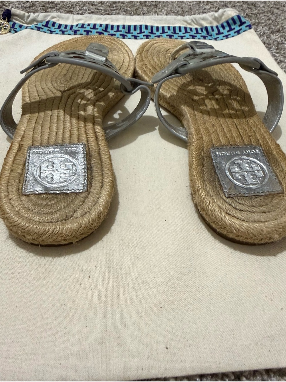 Tory Burch Miller sandals size 37,5 - Picture 5 of 8